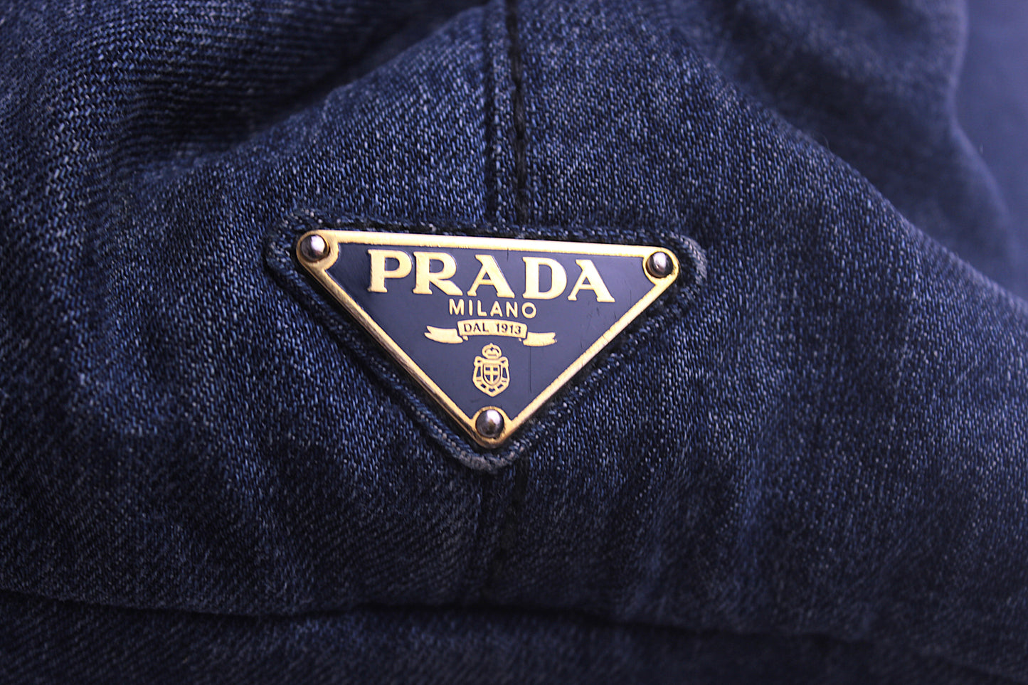 Prada Canapa Denim GM