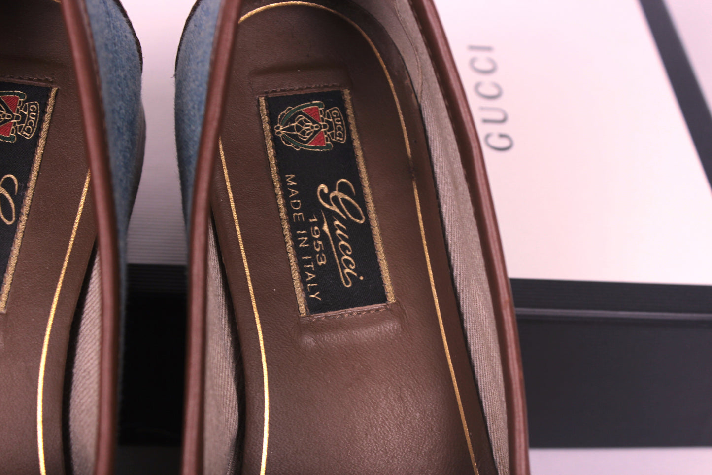 Gucci Leather Horsebit Loafers