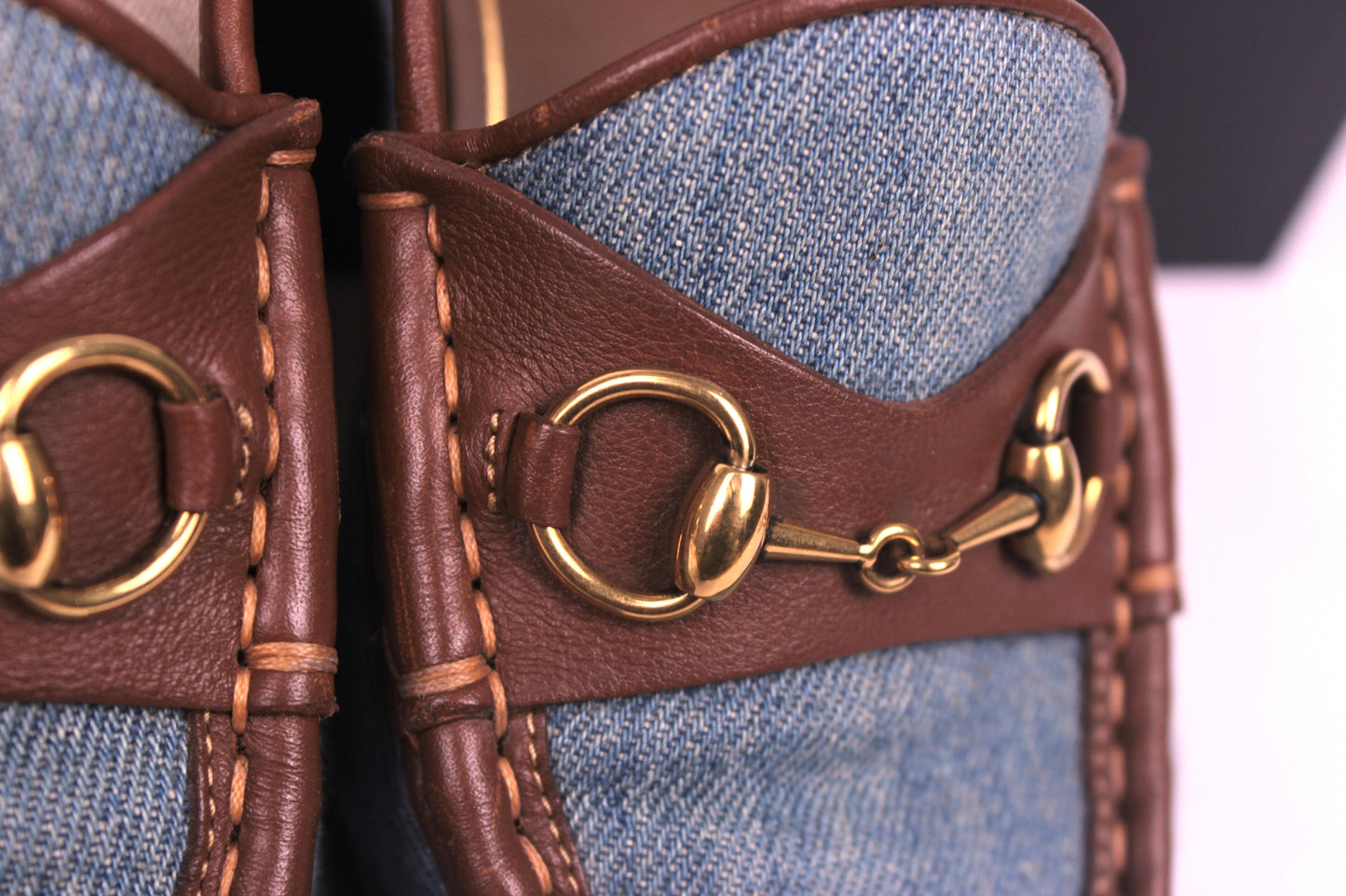 Gucci Leather Horsebit Loafers