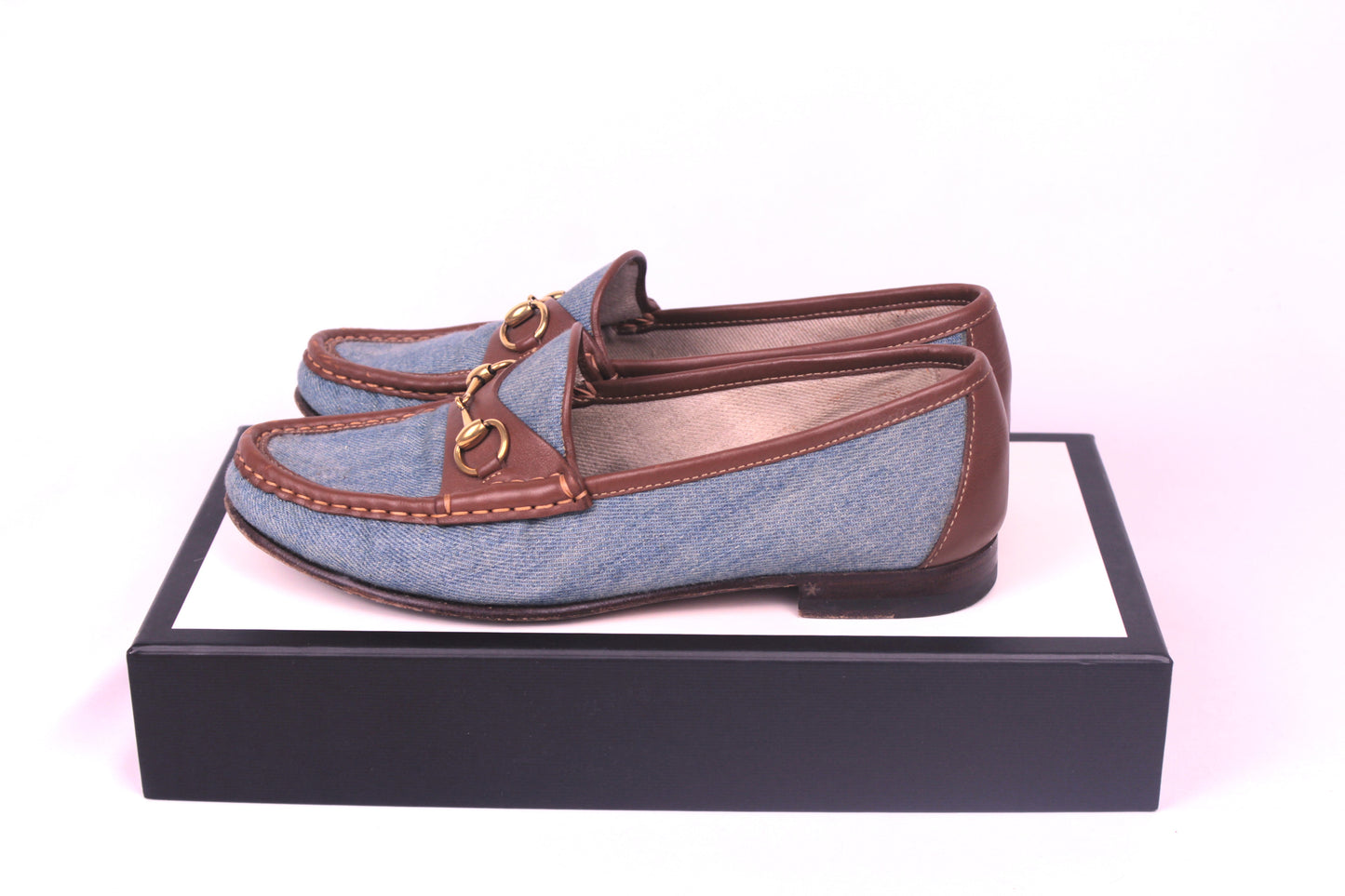 Gucci Leather Horsebit Loafers