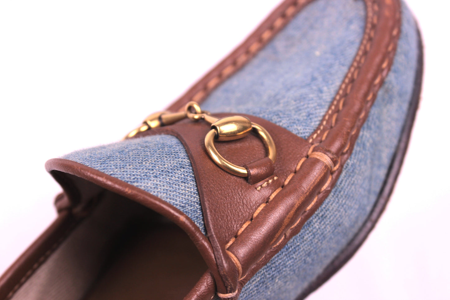 Gucci Leather Horsebit Loafers