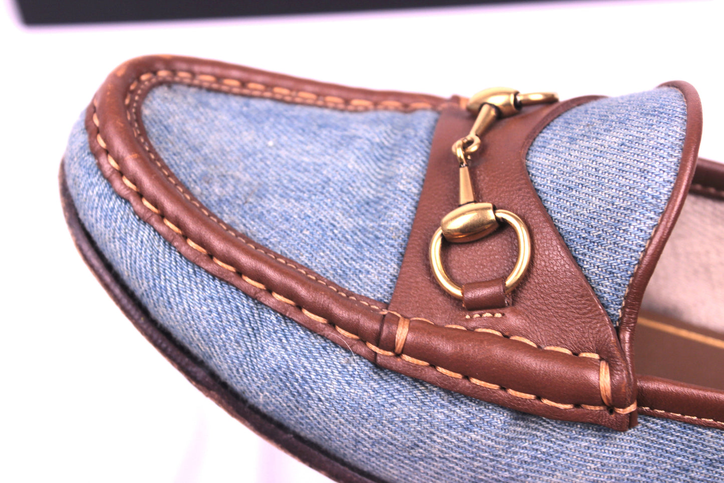 Gucci Leather Horsebit Loafers