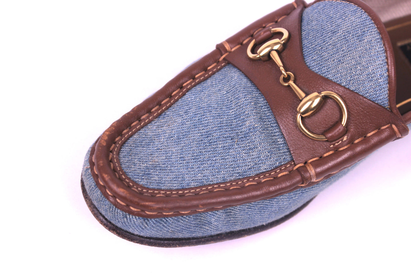 Gucci Leather Horsebit Loafers