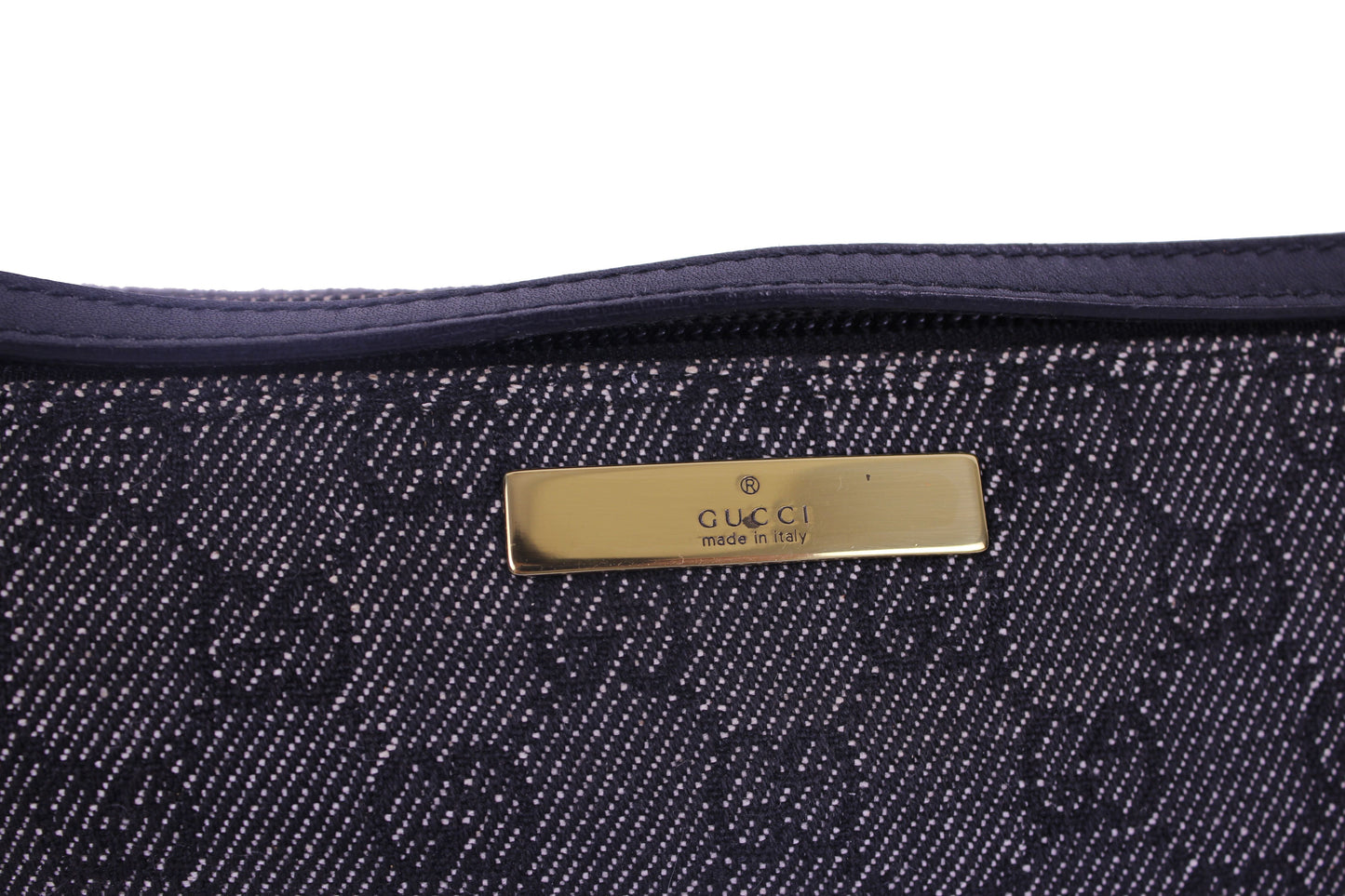Gucci Boat Pochette Monogram Canvas