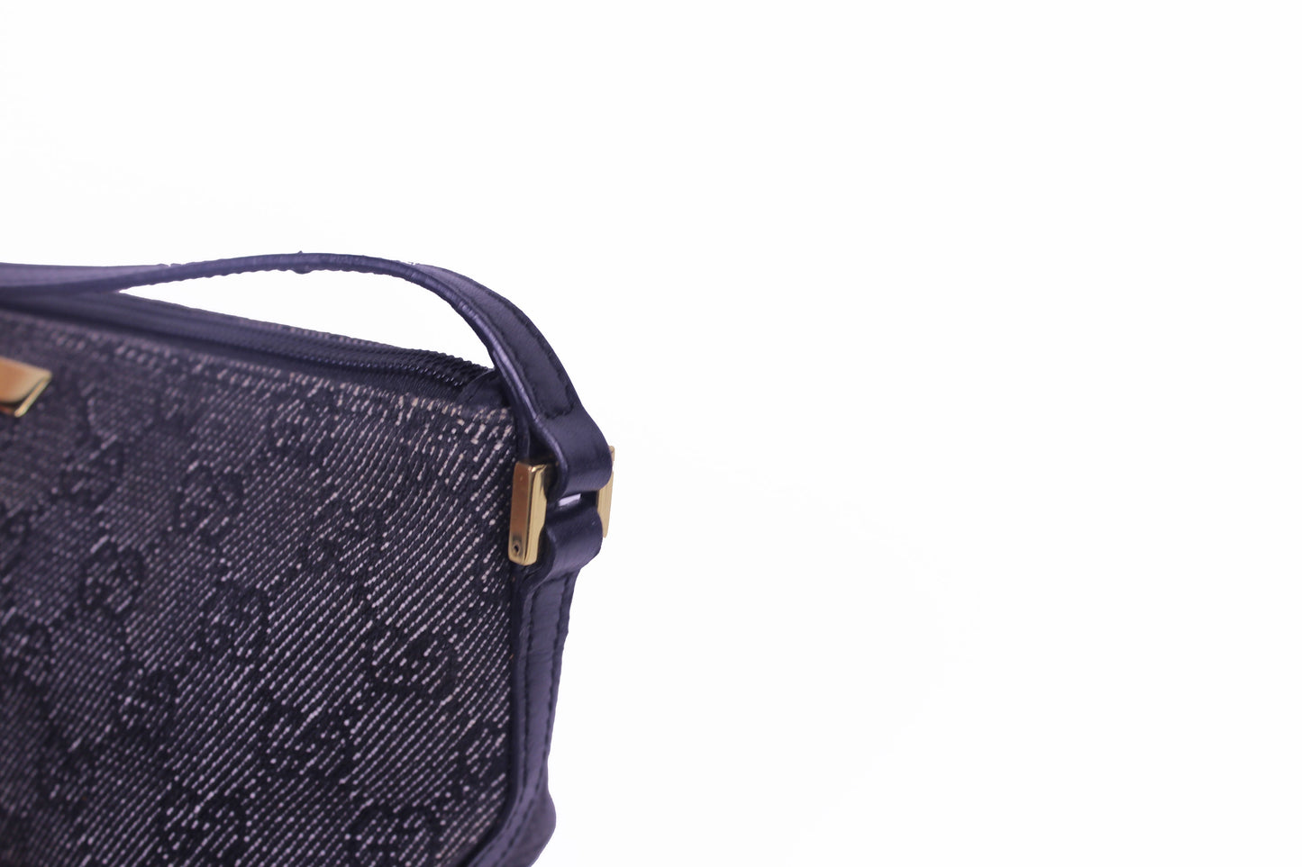Gucci Boat Pochette Monogram Canvas