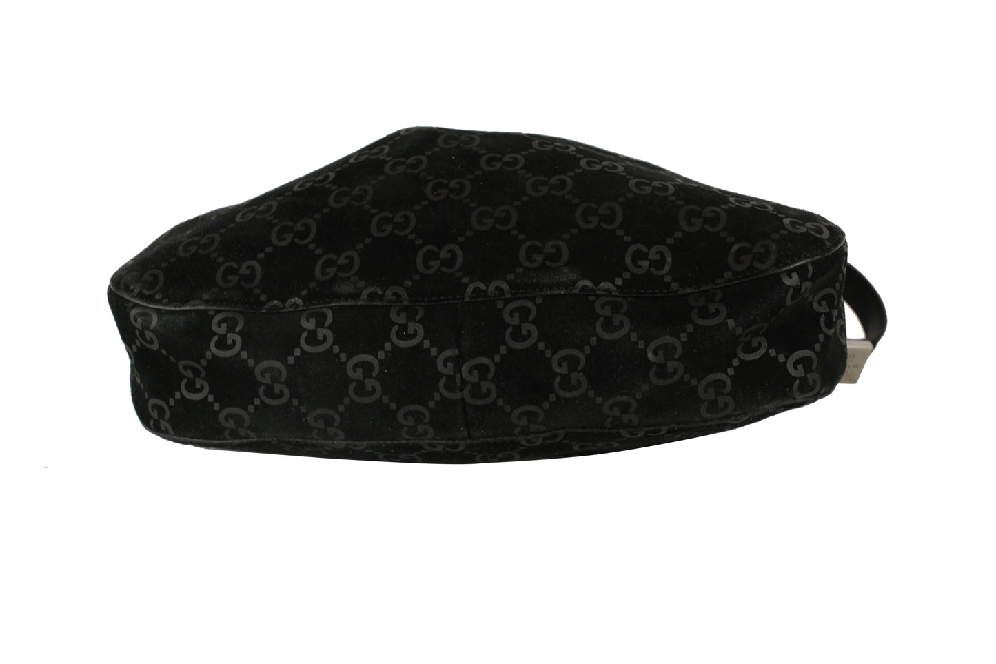 Gucci Velvet Monogram Shoulder Bag