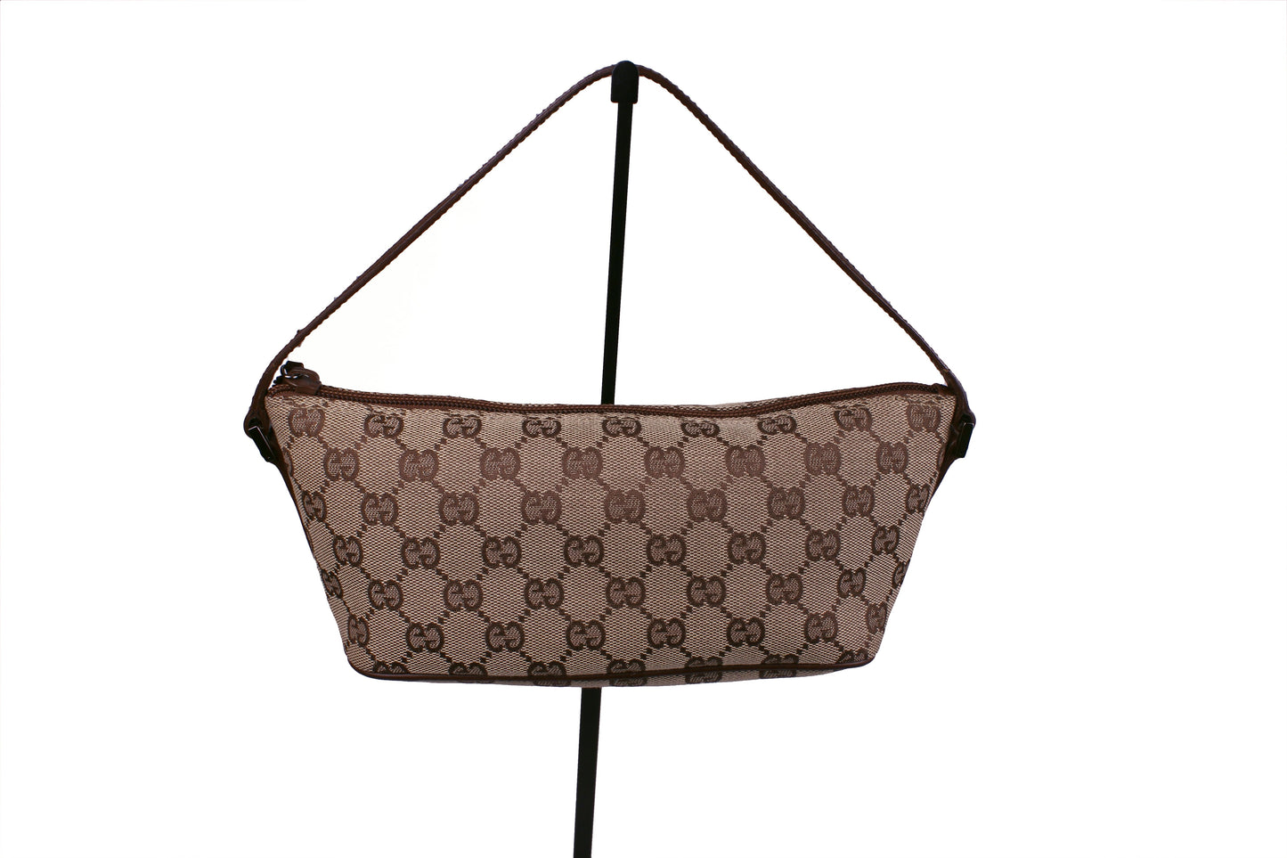 Gucci Boat Pochette Monogram Canvas