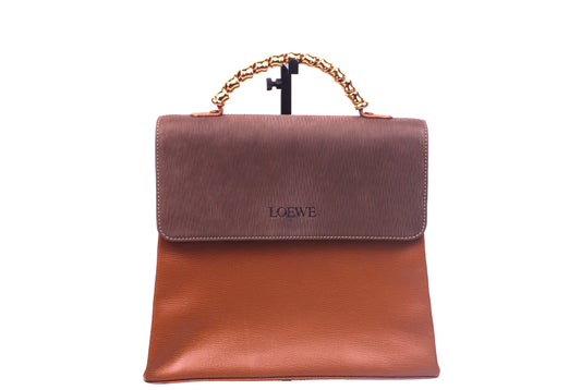 Loewe Velázquez Suede Leather Bag